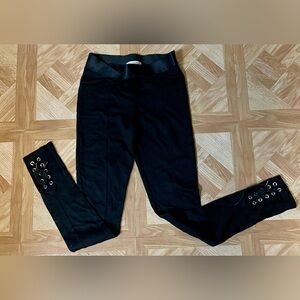 FP Movement by Free People Black Lace-Up Leggings